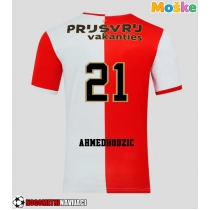 Moške Nogometnih dresov Feyenoord Anel Ahmedhodzic #21 Domači 2025-26 Kratki rokavi